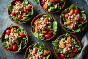 6 sättigende Low Carb Salate