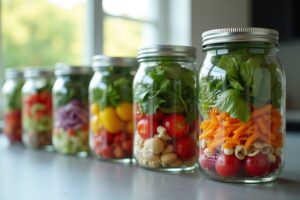 7 Meal Prep Salatgläser Ideen